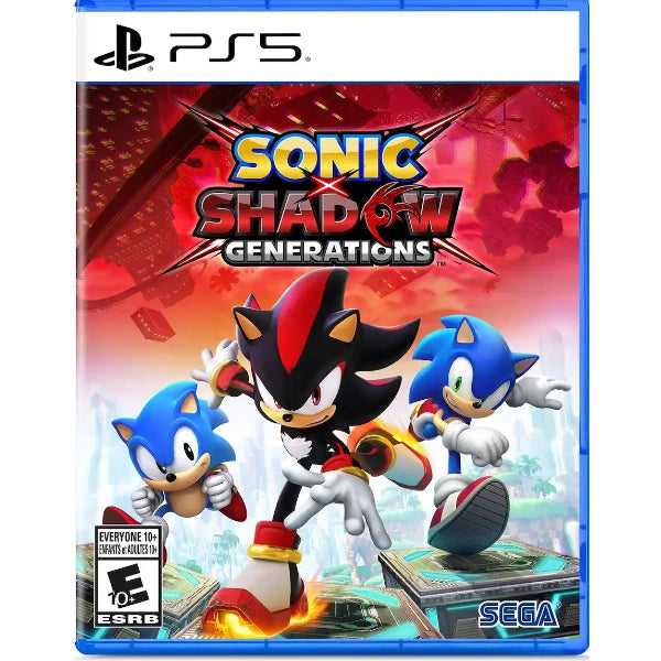 Sega Sonic X Shadow Generations PS5 Game – Action Adventure for PlayStation 5