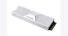 GameStop Internal SSD Storage Expansion NVME M.2 PCIe Gen 4x4 with Heatsink - White