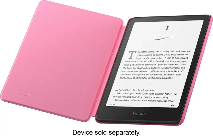 Amazon Kindle Paperwhite and Kindle Color soft Signature Edition Plant-Based Leather Case Lightweight Protective Cover