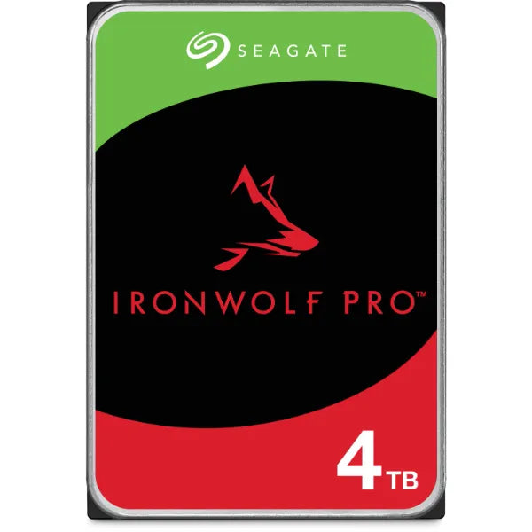 Used Seagate IronWolf 4TB NAS Hard Drive 7200 RPM SATA 6.0Gb/s CMR 3.5" Internal HDD for RAID Network Attached Storage