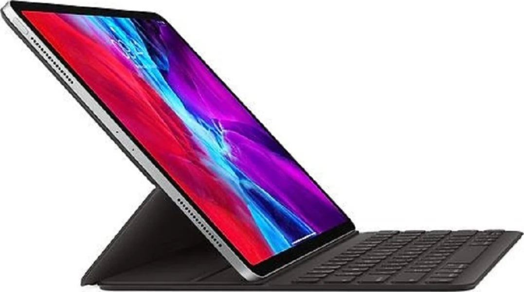 لوحة مفاتيح ذكية Folio لجهاز Apple iPad Pro مقاس 12.9 بوصة (الجيل السادس) (بريطاني) باللون الأسود (MXNL2B/A)