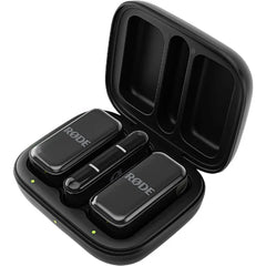 Rode Wireless Micro Compact Wireless Microphone Kit, 2 Transmitters & 1 USB-C Receiver Plug-and-Play Audio Recording – Black