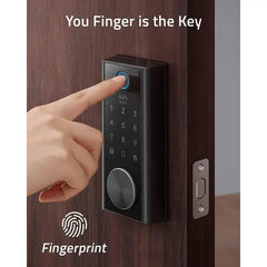 eufy security S230 Smart Lock Touch & Wi-Fi, Fingerprint Scanner, Keyless Entry Door Lock