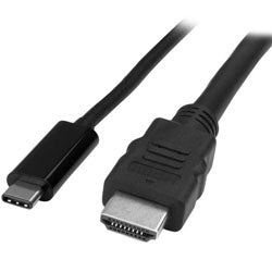 كابل Startech USB-C إلى HDMI 2 متر - أسود
