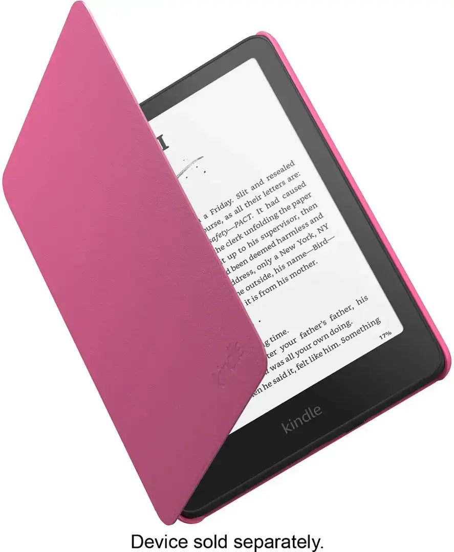 Amazon Kindle Paperwhite and Kindle Color soft Signature Edition Plant-Based Leather Case Lightweight Protective Cover