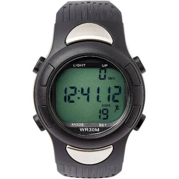 Medline Digital 1CT Heart Rate Monitor Pedometer Watch