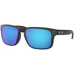 Oakley Holbrook Prizm Sapphire Polarized Square Men's Sunglasses - Matte Black