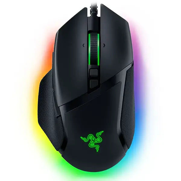 Razer Basilisk V3 Wired Optical Gaming Mouse with Chroma RBG Lighting – Black