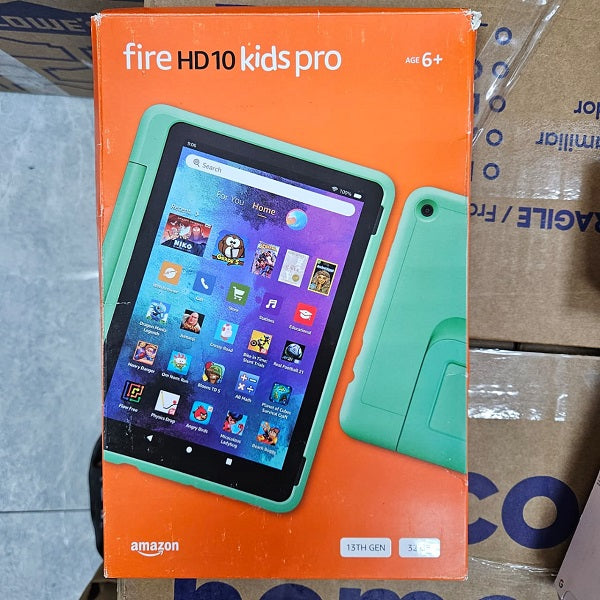 Used Amazon Fire HD 10 Kids Pro 10.1" Tablet (13TH GEN) (2023 Release) 32GB Wi-Fi – Black