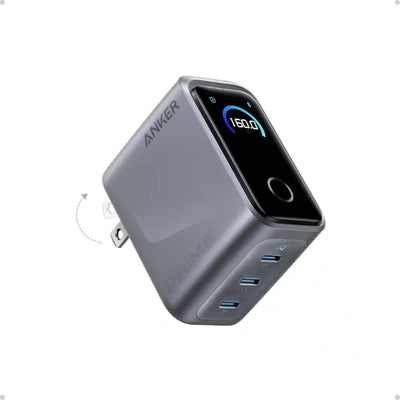 Used Anker Prime 160W 3-Port Charger – Smart Display