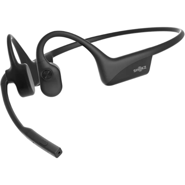 Shokz OpenComm 2 Bone Conduction Bluetooth Headset (2025) – Black