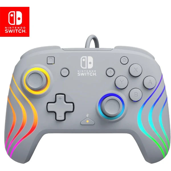 PDP Afterglow Wave Wired RGB Gaming Controller for Nintendo Switch