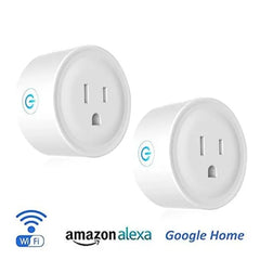 Used Deco Gear 2 Pack Wi-Fi Smart Plugs (Compatible with Amazon Alexa & Google Home)
