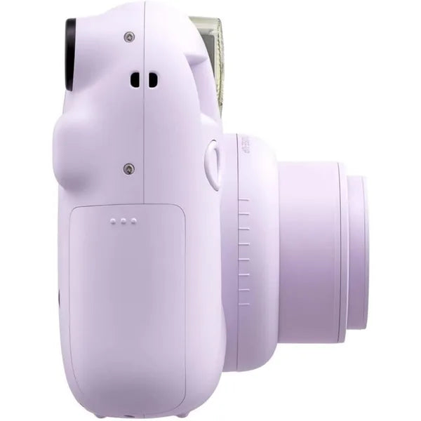 Fujifilm Instax Mini 12 60mm Lens Holiday Bundle Camera Automatic Light Adjustment – Lilac Purple