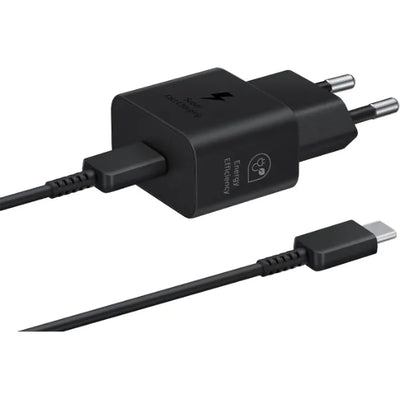 Used Samsung 25W Power Adapter with USB-C Cable