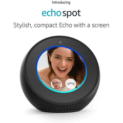 Amazon Speaker Echo Spot with Screen – Black