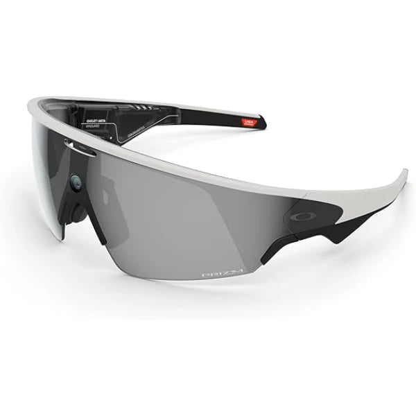 Oakley Meta Vanguard Smart Sunglasses – White Frame / Prizm Black Lenses