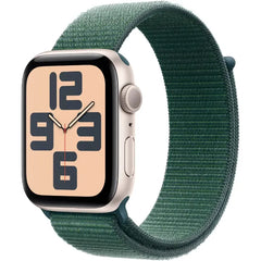 Apple Se (2nd Gen) (2024) 44mm Smart Watch Aluminum Case with Ink Sport Loop