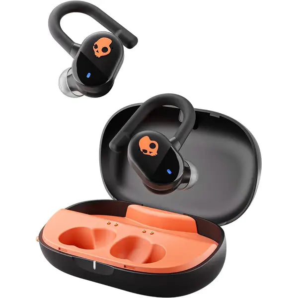 Skullcandy Push Play Active XT True Wireless in-Ear Earbuds – Black/Orange