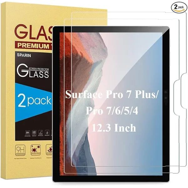 Sparin Tempered Glass Screen Protector for Surface Pro (2 Pack)