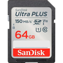 SanDisk Ultra Plus SD Memory Card 150MB/S