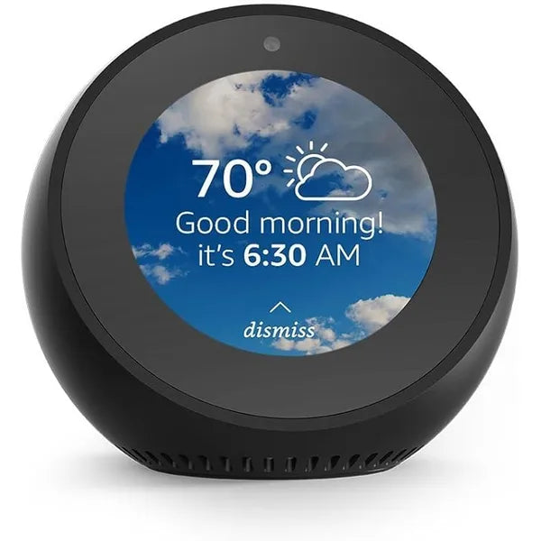 Amazon Speaker Echo Spot with Screen – Black