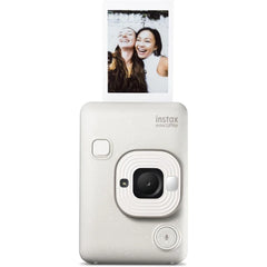 Fujifilm Instax Mini LiPlay Hybrid Instant Camera Bundle with Digital Photo Printing