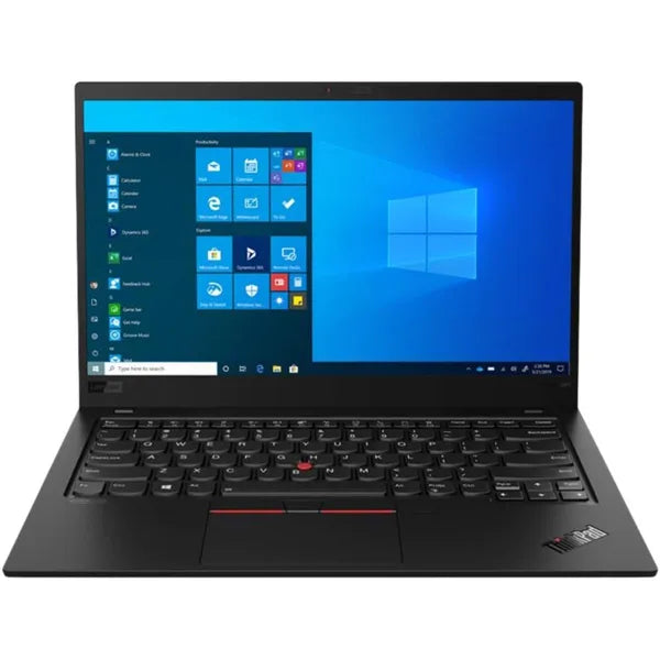 Lenovo ThinkPad X1 Carbon Gen 8, Intel Core i7-10610U Processor, 16GB RAM, 1TB SSD - Black