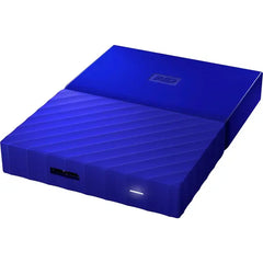 Western Digital My Passport (Password Protection) External Portable Hard Drive 2TB – Blue