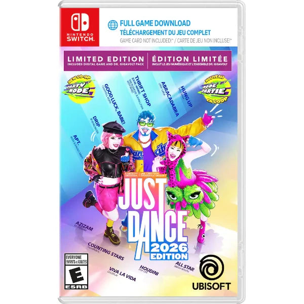 Ubisoft Just Dance 2026 Limited Edition Video Game for Nintendo Switch