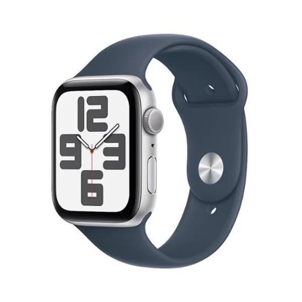 Apple SE (2nd Gen) 44MM GPS Smart Watch Aluminum Case with Sport Band – Storm Blue