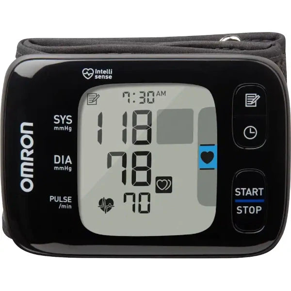 Omron 7 Series Wireless Wrist Blood Pressure Monitor Compact Digital BP Cuff