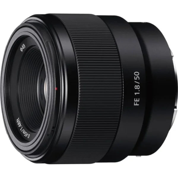 Sony - FE 50mm f/1.8 Standard Prime Lens for E-mount Cameras - Black