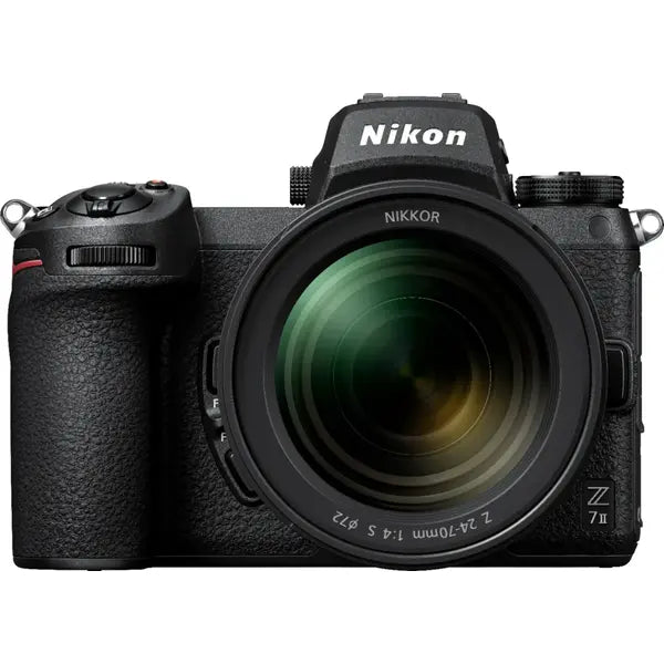 Nikon 7 II 4k Video Mirrorless Camera with NIKKOR Z 24-70mm f/4 Lens - Black