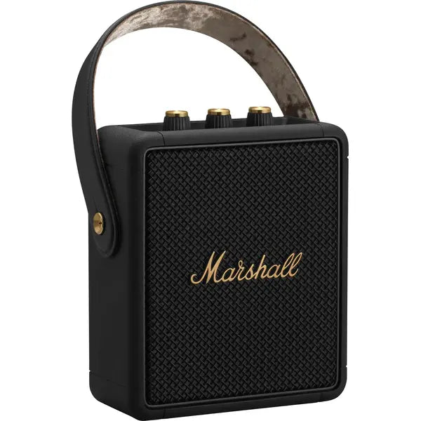 Marshall Stockwell II Portable Bluetooth Speaker – Black/Brass