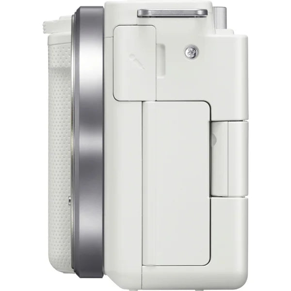 Sony Alpha ZV-E10 Mirrorless Vlog Camera - Body Only - White