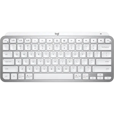 لوحة مفاتيح Logitech MX Keys Mini Minimalist اللاسلكية المضيئة لأجهزة Apple macOS