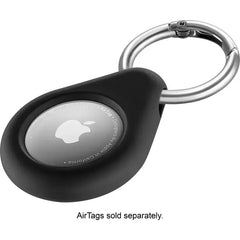 Insignia Key Ring Case for Apple AirTag (2-Pack) – Black