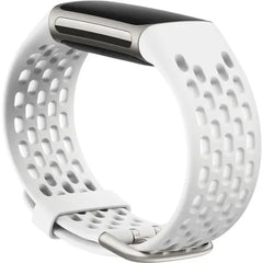 Fitbit Charge 5 Sport Accessory Band Small - Frost White