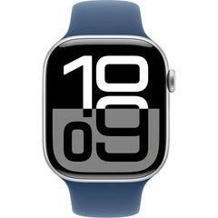 Apple Series 10 46mm (GPS) Smart Watch Aluminum Case with Sport Band - Denim