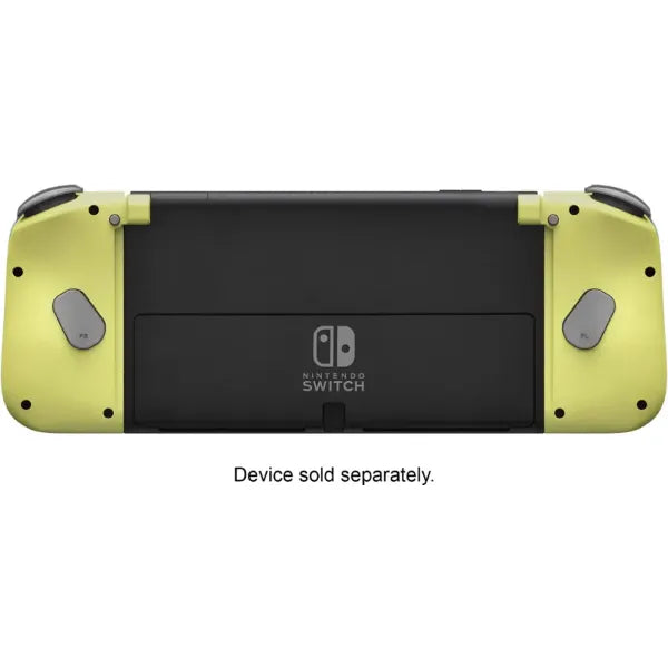 Hori Split Pad Compact for Nintendo Switch - Light Gray & Yellow