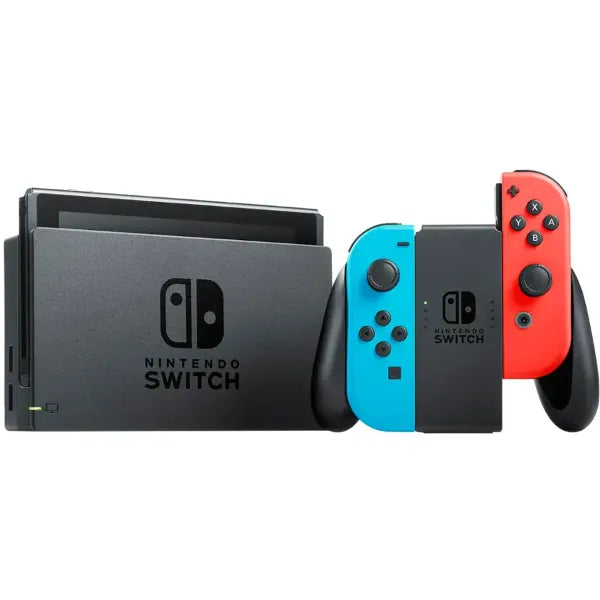 Nintendo Switch Console with Joy-Con – Neon Blue & Red