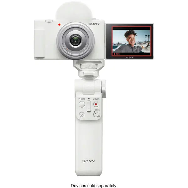 Sony - ZV-1F Vlog Camera for Content Creators and Vloggers