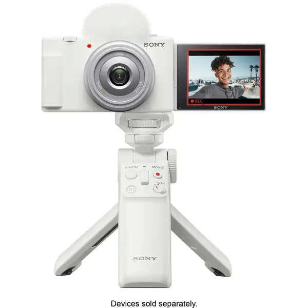 Sony - ZV-1F Vlog Camera for Content Creators and Vloggers