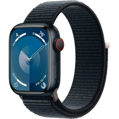 Apple Series 9 41mm GPS Smart Watch Aluminum Case with Sport Loop (MRHU3LL/A) – Midnight