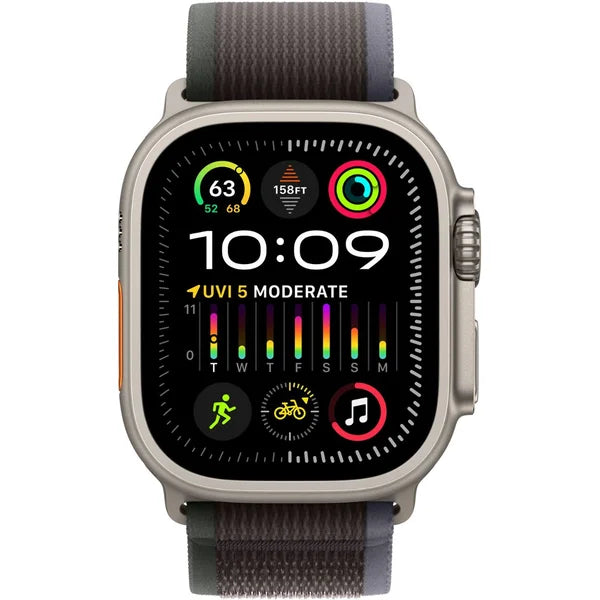 Apple Ultra 2 (GPS) 49mm Smart Watch Titanium Case with Trail Loop