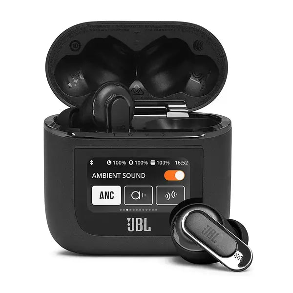 JBL Tour Pro 2 True Wireless Noise Cancelling In-Ear Earbuds – Black