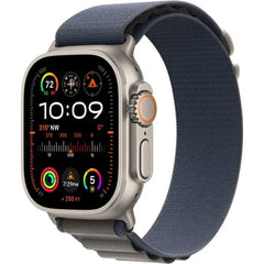 Apple Ultra 2 49mm Smart Watch Titanium Case with Blue Alpine Loop