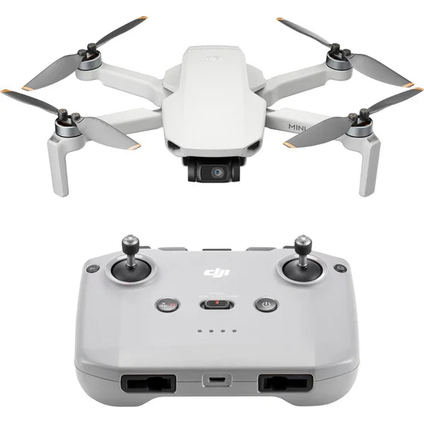 DJI Mini 4K Drone Camera with Remote Control Gray