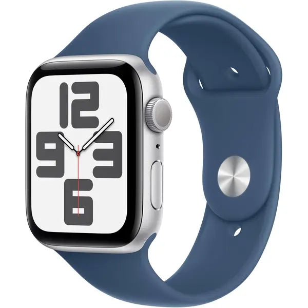 Apple Se (2nd Gen) (2024) 44mm Smart Watch Aluminum Case with Sport Band